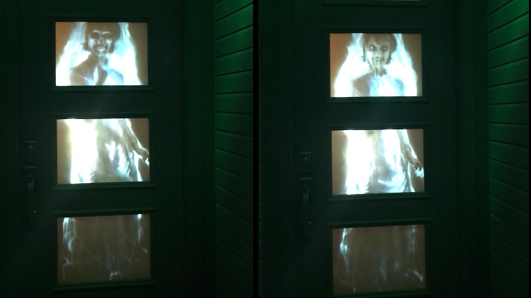 Φάντασμα πίσω από την πόρτα