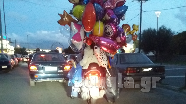 Κι όμως αυτή η εικόνα είναι από δρόμο στην Αθήνα…