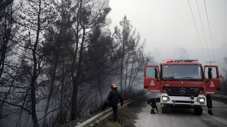 Επτά χιλιάδες στρέμματα η καμένη έκταση από την πυρκαγιά στη Σάρτη