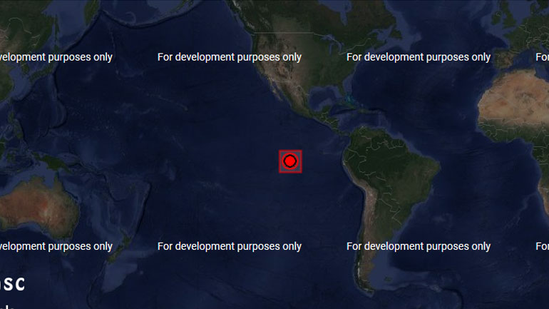 Σεισμός 5,8R στον Ειρηνικό Ωκεανό