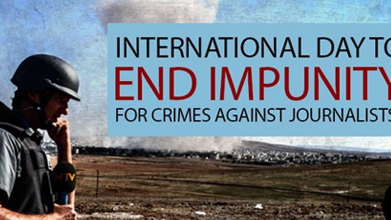 2 Νοεμβρίου: Ημέρα εναντίον της ατιμωρησίας για εγκλήματα Τύπου