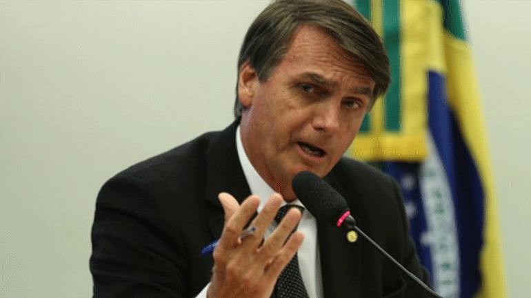 Ο Μπολσονάρου θα μεταφέρει την πρεσβεία της Βραζιλίας από το Τελ Αβίβ στην Ιερουσαλήμ Ο Μπολσονάρου θα μεταφέρει την πρεσβεία της Βραζιλίας από το Τελ Αβίβ στην Ιερουσαλήμ