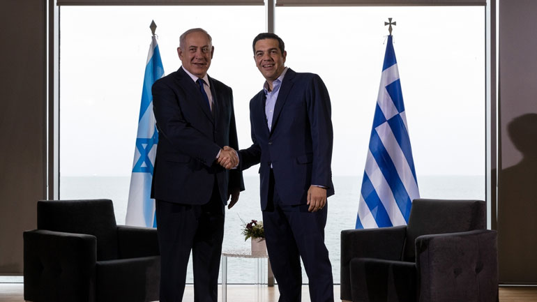 Στη στενή συνεργασία Ελλάδας – Ισραήλ αναφέρθηκε ο Τσίπρας στη συνάντηση με τον Νετανιάχου