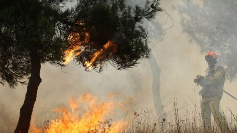 Πυρκαγιά στο Γυναικόκαστρο Κιλκίς