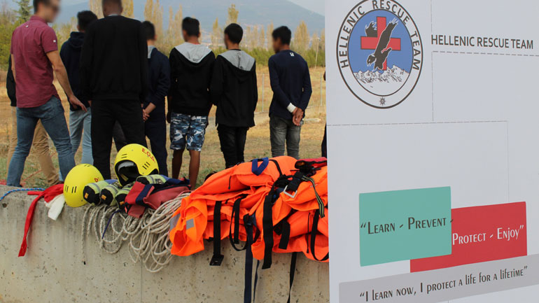 Θεσσαλονίκη: Πρόσφυγες εκπαιδεύονται σε πρώτες βοήθειες και αρχές αυτοπροστασίας