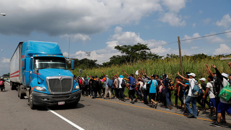 Μεξικό: Τα καραβάνια μεταναστών συνεχίζουν την πορεία τους