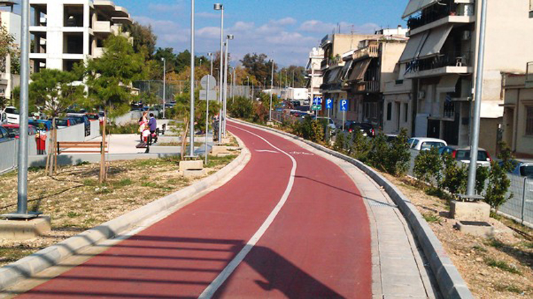 Το νέο δίκτυο ποδηλατοδρόμων της Αθήνας