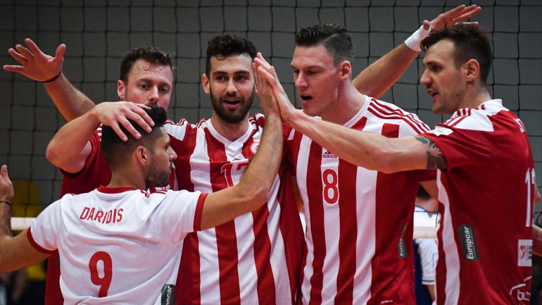 Βόλεϊ: Νίκησε τον Ηρακλή κι έγραψε ιστορία ο Ολυμπιακός