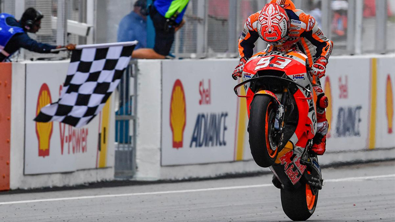 MotoGP 2018, Sepang: «Κερασμένη» νίκη για Marquez