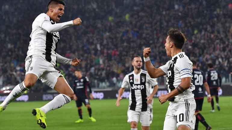 Ακάθεκτη η Γιουβέντους, 3-1 την Κάλιαρι