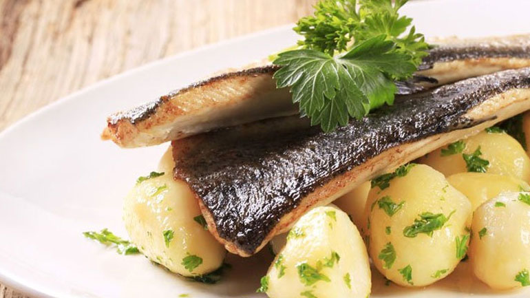 Φιλέτο πέστροφας στον φούρνο