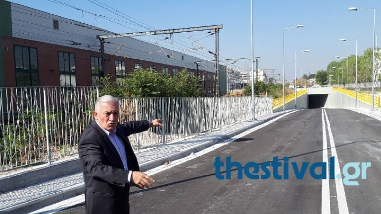 Παραδίδεται στην κυκλοφορία την Τετάρτη η υπόγεια οδός στη Μενεμένη