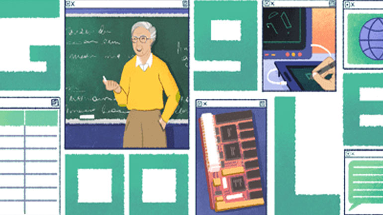 Αφιερωμένο στον «Έλληνα οραματιστή του διαδικτύου» το doodle της Google