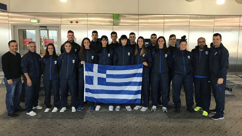 Tαεκβοντό: Αναχώρησε η εθνική ομάδα για το Ευρωπαϊκό Πρωτάθλημα U21 της Βαρσοβίας