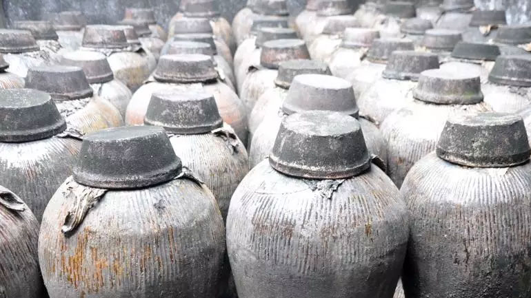 Κίνα: Εντοπίστηκε σε τάφο ένα δοχείο που περιείχε κρασί ηλικίας 2.000 ετών