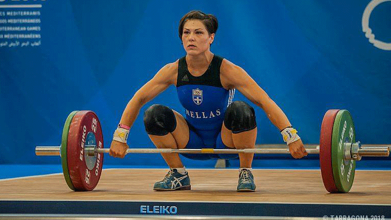 Άρση Βαρών: Ένατη με την ολοκλήρωση του Β’ γκρουπ η Κουρτελίδου