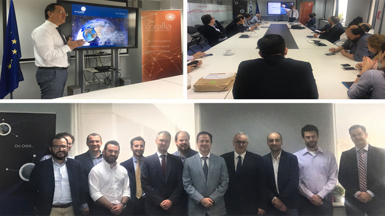 Η ταχέως αναπτυσσόμενη διεθνώς, Ιταλική εταιρεία SITAEL συναντά την ελληνική διαστημική βιομηχανία