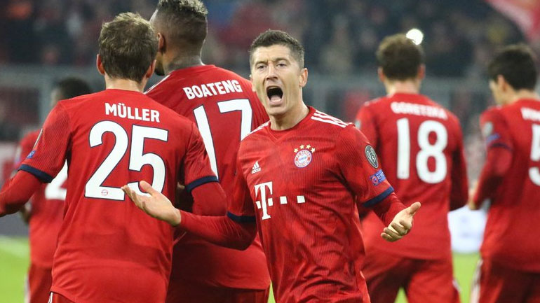 Ο Λεβαντόφσκι ξεπέρασε τους Ιμπραΐμοβιτς και Σεβτσένκο στη λίστα των σκόρερ του Champions League