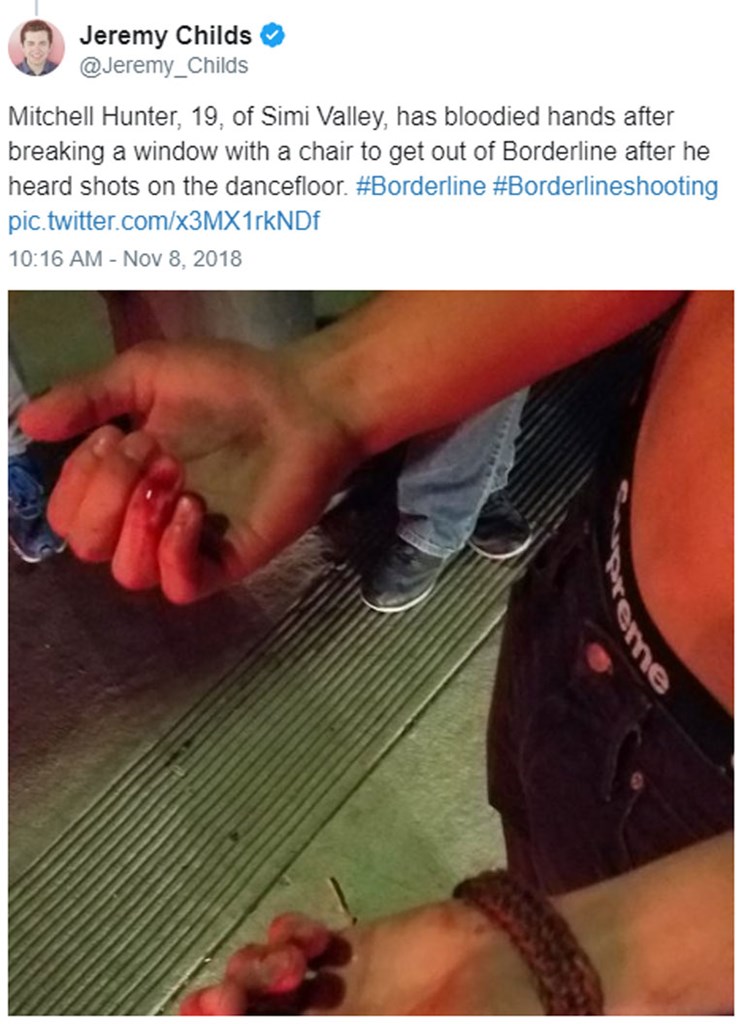 Ένας 19χρονος τραυματίστηκε στην προσπάθειά του να σπάσει το παράθυρο για να βγει από το «Borderline» στο άκουσμα των πυροβολισμών