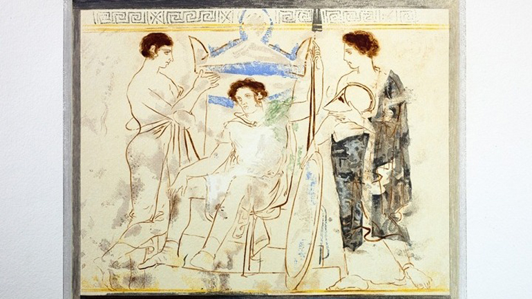 «Δέκα λευκαί λήκυθοι του Μουσείου Αθηνών» στο Καφέ του Εθνικού Αρχαιολογικού Μουσείου