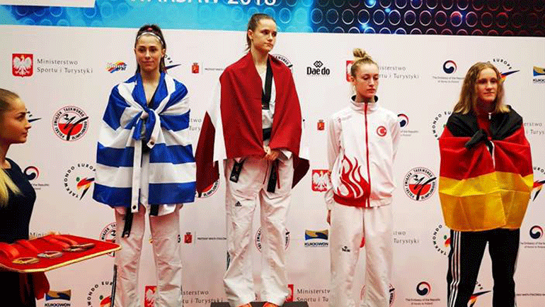 «Ασημένια» η Γιακουμοπούλου στην πρεμιέρα του Ευρωπαϊκού Πρωταθλήματος U21