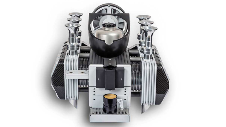 Κινητήρας της Porsche μετατράπηκε σε καφετέρια!