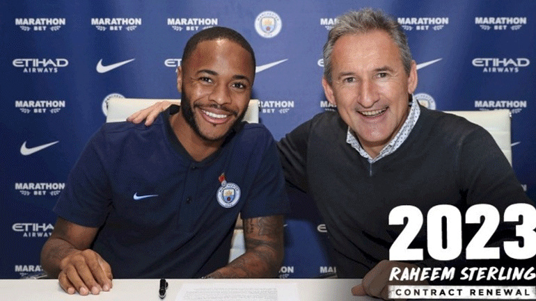 «Έδεσε» Στέρλινγκ η Μάντσεστερ Σίτι