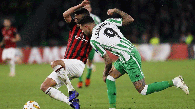 Ισόπαλες Μπέτις και Μίλαν στο «Μπενίτο Βιγιαμαρίν» – Όλα τα αποτελέσματα του Europa League