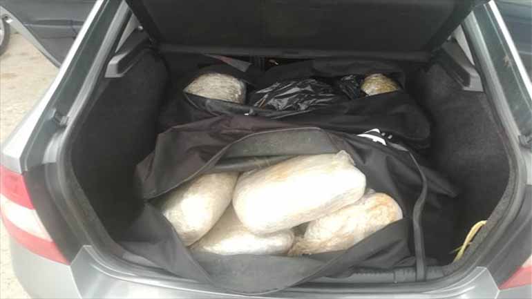 Θεσπρωτία: Αστυνομικό «μπλόκο» σε 43 κιλά χασίς