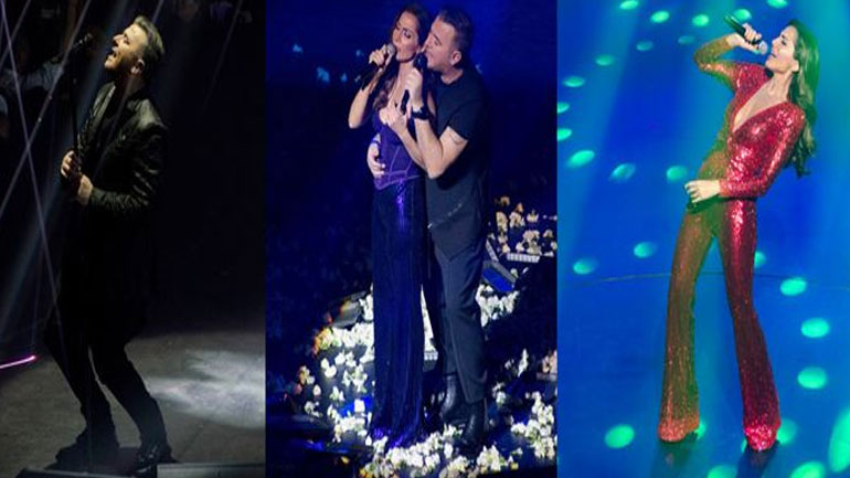 H λαμπερή πρεμιέρα του Αντώνη Ρέμου και της Δέσποινας Βανδή στο «Αθηνών Αρένα»