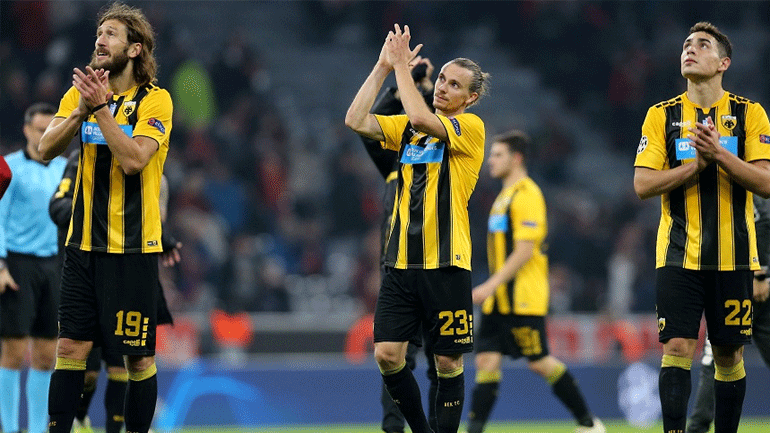 Η αποστολή της ΑΕΚ για το ματς με τον Ατρόμητο