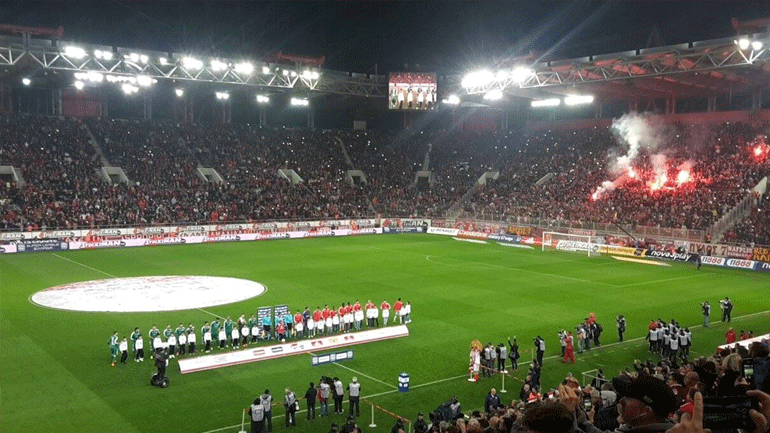 Ντέρμπι «αιωνίων» στο «Γ. Καραϊσκάκης» Ντέρμπι «αιωνίων» στο «Γ. Καραϊσκάκης»