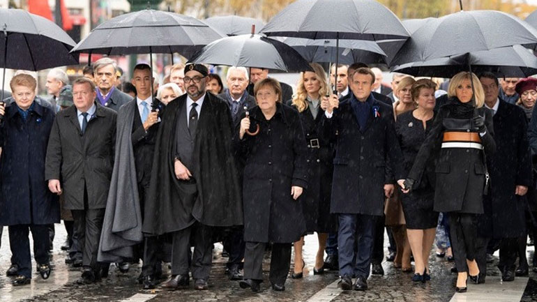 Γαλλία: Ολοκληρώθηκαν οι τελετές στην Αψίδα του Θριάμβου