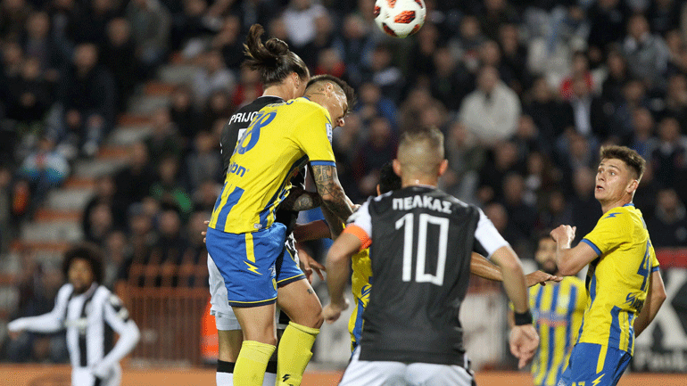 Διατηρήθηκε στην κορυφή ο ΠΑΟΚ, 2-1 τον Παναιτωλικό