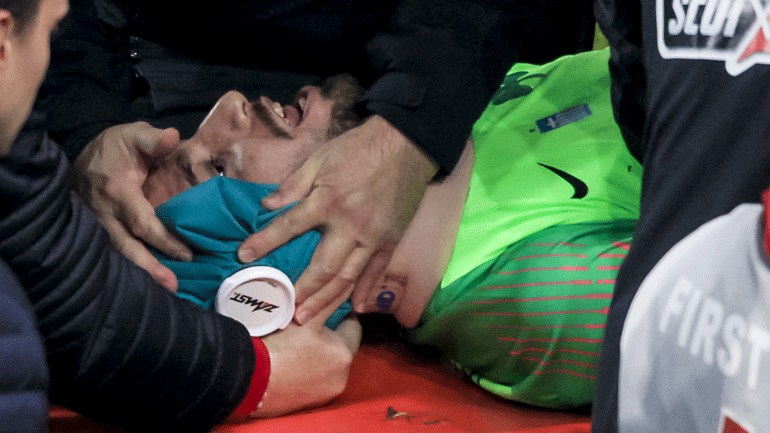 Παναθηναϊκός: Στο νοσοκομείο με διάσειση ο Διούδης