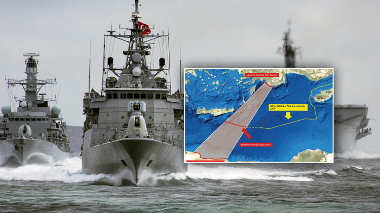 “Μεσοτοιχία” με τη Λιβύη επιδιώκει τώρα η Τουρκία