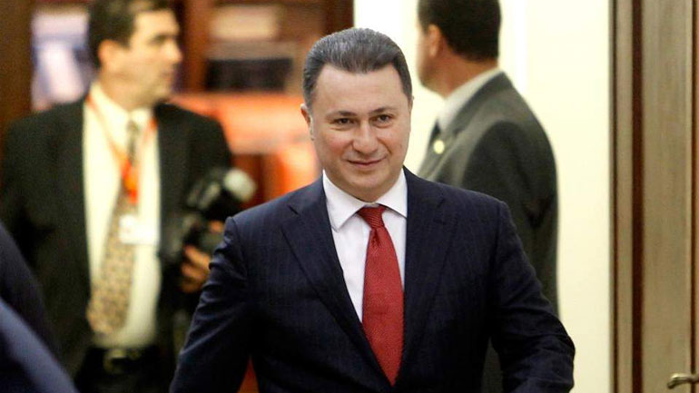 ΠΓΔΜ: Η αστυνομία εξέδωσε ένταλμα σύλληψης εις βάρος του Νίκολα Γκρούεφσκι