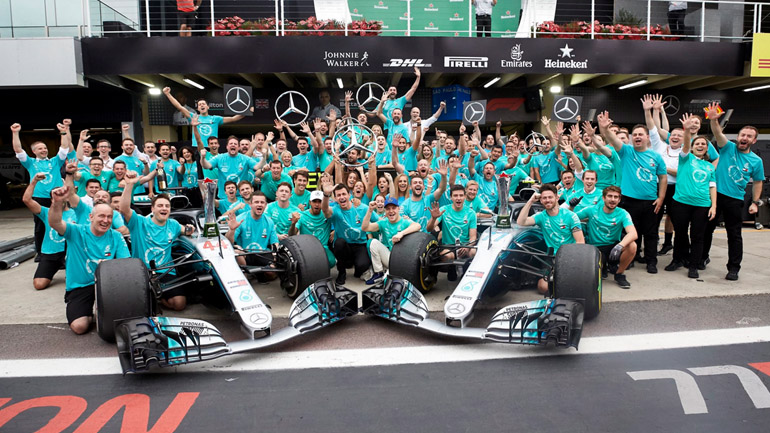 Το πάρτι της Mercedes στη Βραζιλία