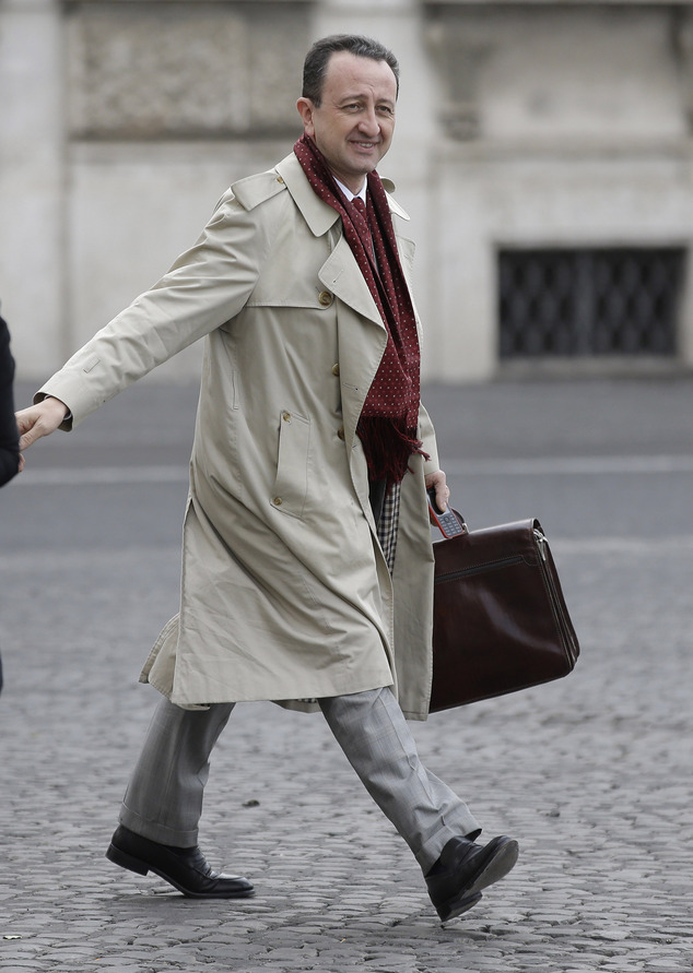 Ο δικηγόρος Λούκα Τσιανφερόνι 