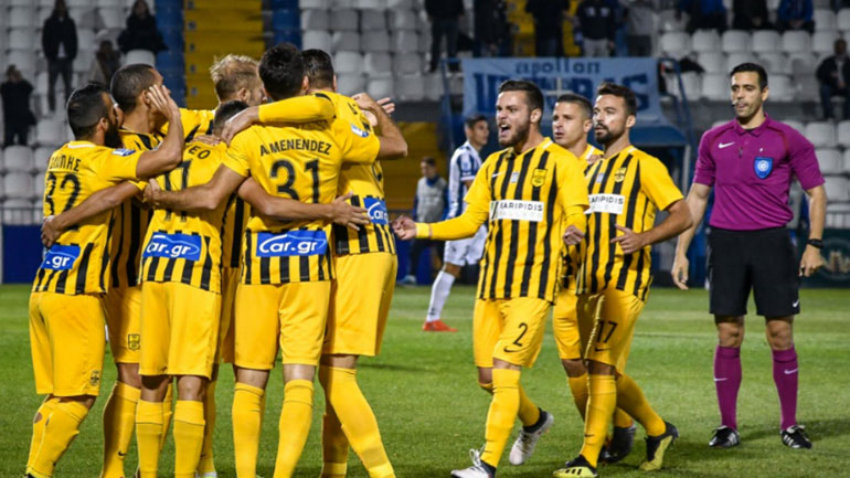 Επέστρεψε στις νίκες ο Άρης, 2-1 τον Απόλλωνα Σμύρνης