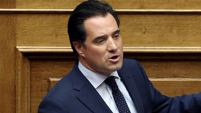 Ο Άδωνις Γεωργιάδης κατέθεσε αγωγή δύο εκατ. ευρώ κατά της Novartis