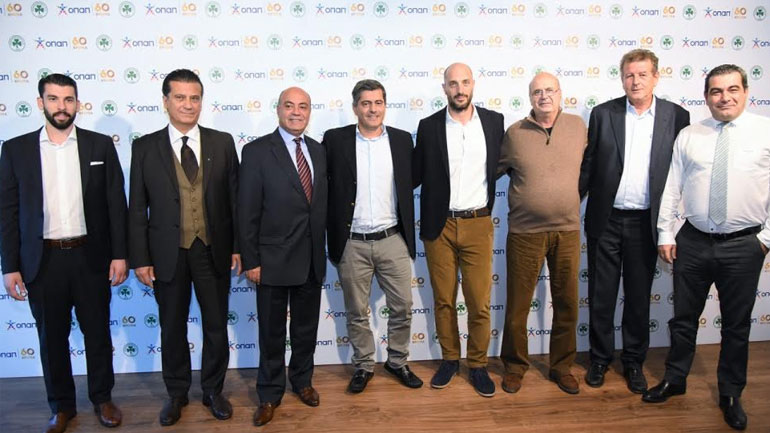 Σταύρος Ντίνος – Γενικός Διευθυντής Παναθηναϊκός Α.Ο., Βασίλης Παρθενόπουλος – Μέλος Δ.Σ. Παναθηναϊκός Α.Ο. , Στέφανος Αυγουλέας – Αντιπρόεδρος Παναθηναϊκός Α.Ο., Οδυσσέας Χριστοφόρου – Επικεφαλής Εταιρικών και Ρυθμιστικών Υποθέσεων ΟΠΑΠ, Πάνος Μπόλλας - Brand, Marketing Communications & Sponsorship Team Director ΟΠΑΠ, Παναγιώτης Μαλακατές - Μέλος Δ.Σ. Παναθηναϊκός Α.Ο., Γιώργος Μοιρέας – Ταμίας Παναθηναϊκός Α.Ο., Σωτήρης Νίκας - Μέλος Δ.Σ. Παναθηναϊκός Α.Ο.