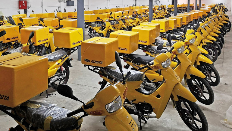 348 παπιά Daytona για τα ταχυδρομεία της Σερβίας!