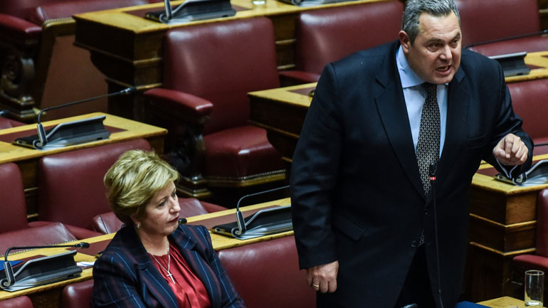 Π. Καμμένος προς ΚΙΝΑΛ: «Εκπροσωπείτε την κλαδική των διαρρηκτών»