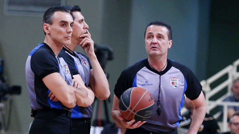 Οι διαιτητές του ντέρμπι «αιωνίων» στη Basket League
