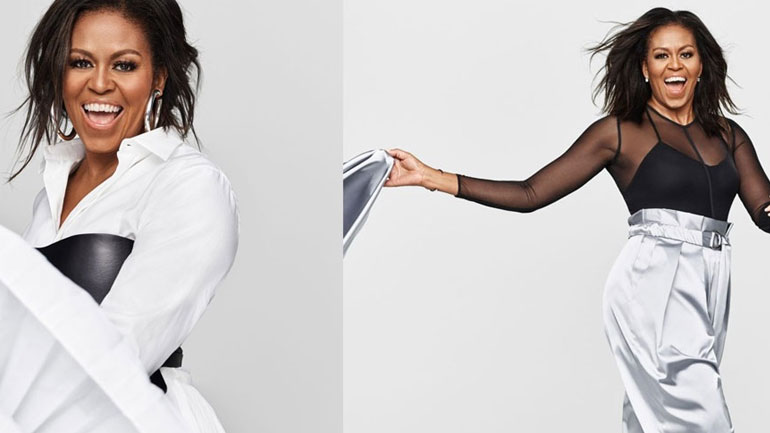 Η Michelle Obama όπως δεν την έχετε ξαναδεί στο εξώφυλλο Δεκεμβρίου του «Elle»