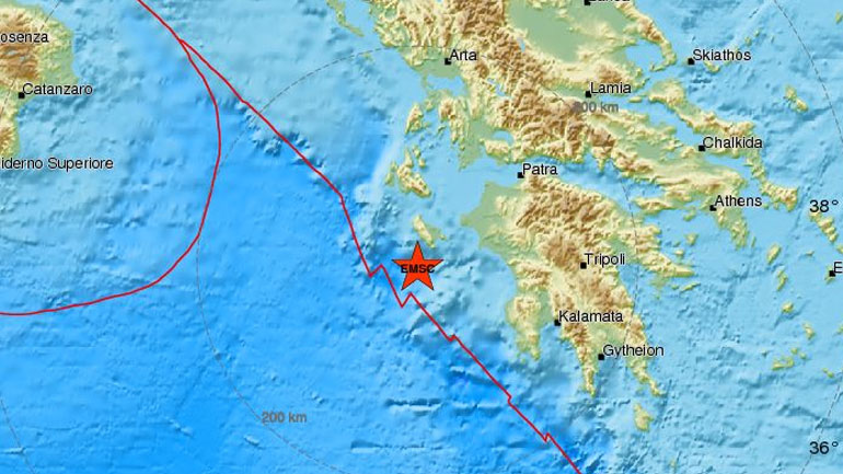 Ζάκυνθος: Δύο νέες δονήσεις 4,9 και 4,5 Ρίχτερ