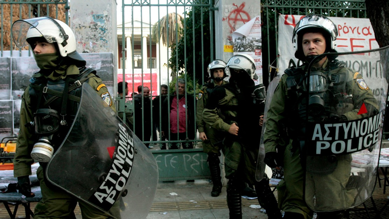 Σε κλοιό της ΕΛ.ΑΣ. η Αθήνα