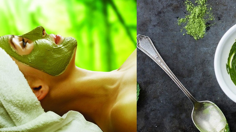 Μάσκα προσώπου με αντιγηραντική δράση με βάση το τσάι matcha
