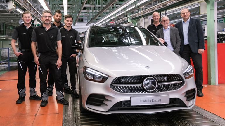 Έτοιμες οι πρώτες μονάδες της Mercedes B-Class
